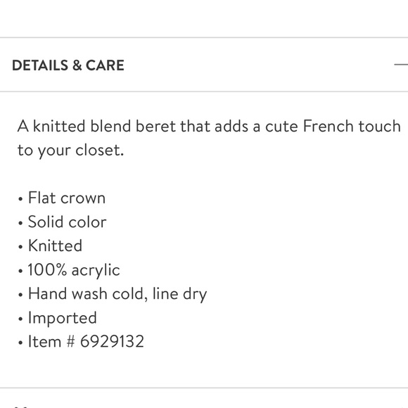 🔥🔥🔥NWT Michael Kors Grey Access Classic Rib Beret - Picture 4 of 4